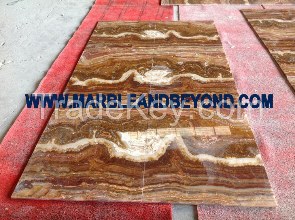 Red Onyx Tiles
