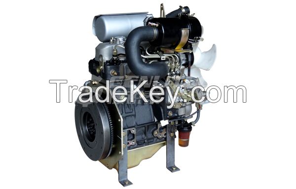 Water cooled, 3 cylinder diesel engine for tractor and boat