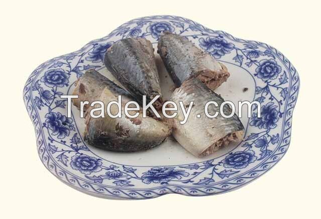 canned Mackerel in Oil/Brine/Tomato Sauce