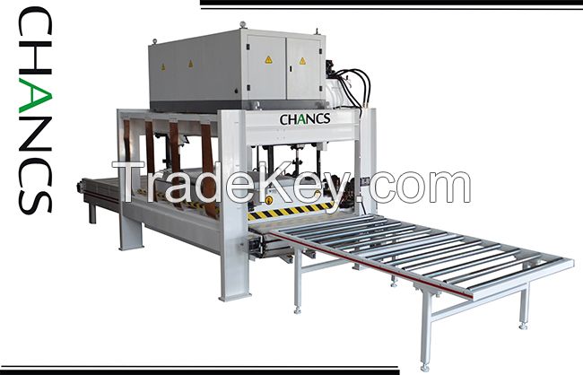 High Frequency Edge Glued Panel Press--CHANCS MACHINE