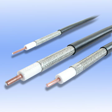 coaxial cable and optical fiber cable