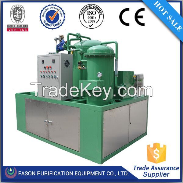 Faster speed for separation and Automatic Backwash technology waste oil recycling machine