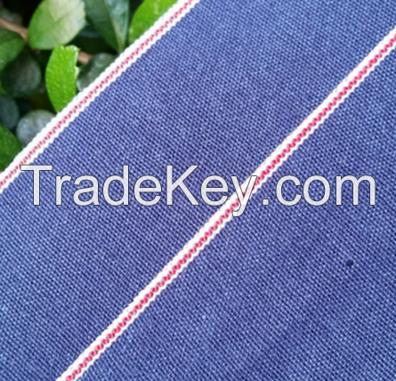 Japanese red selvedge wholesale denim fabric for jeans