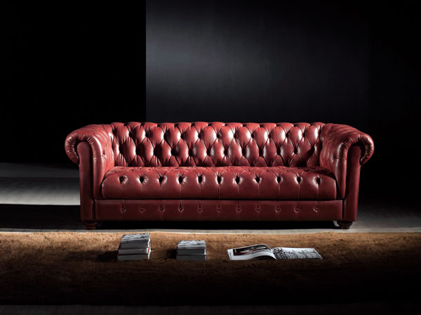 Classic Leather Sofa