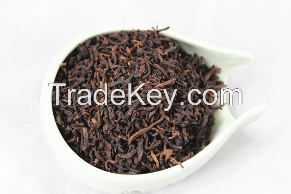 loose tea chinese puer leaf