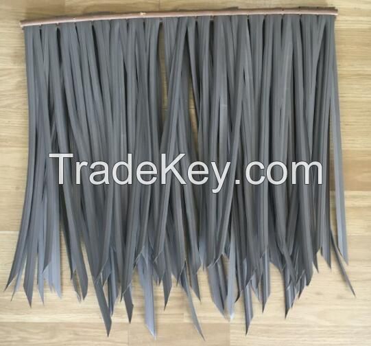 Class fire retardant synthetic thatch roof tile