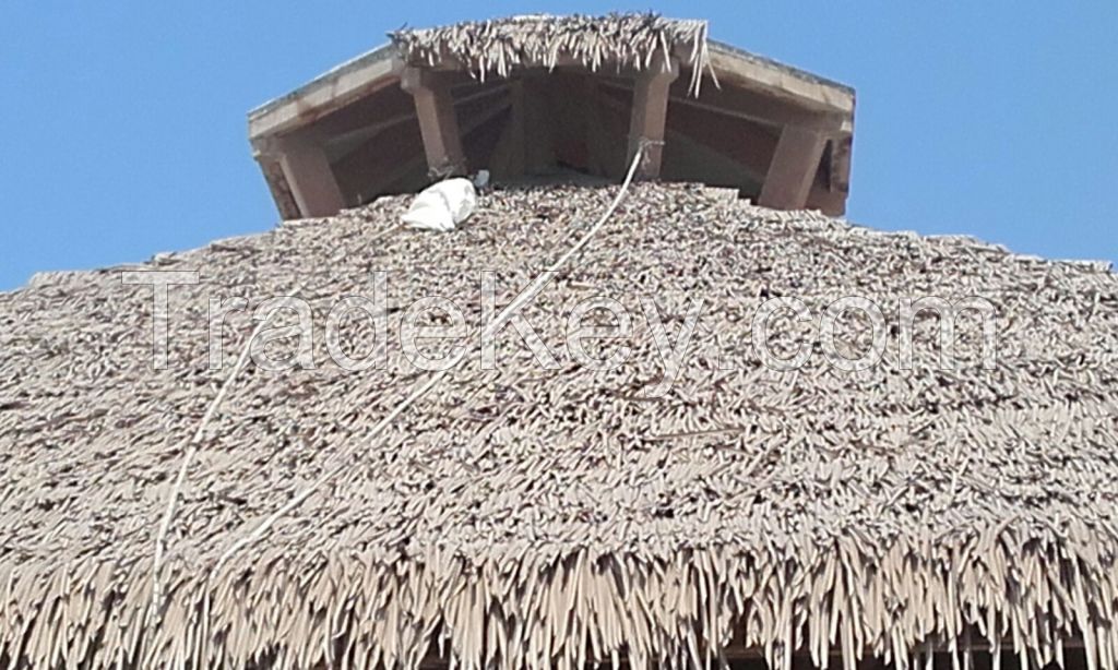 simulation 100% thatch roof tile