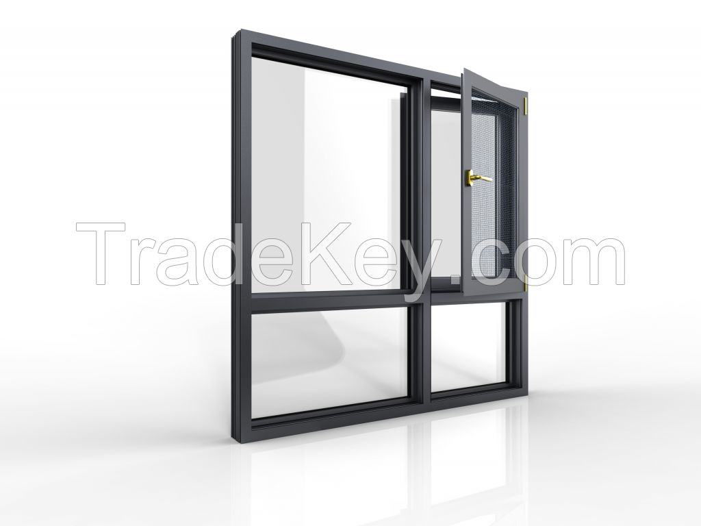 Aluminium thermal break window