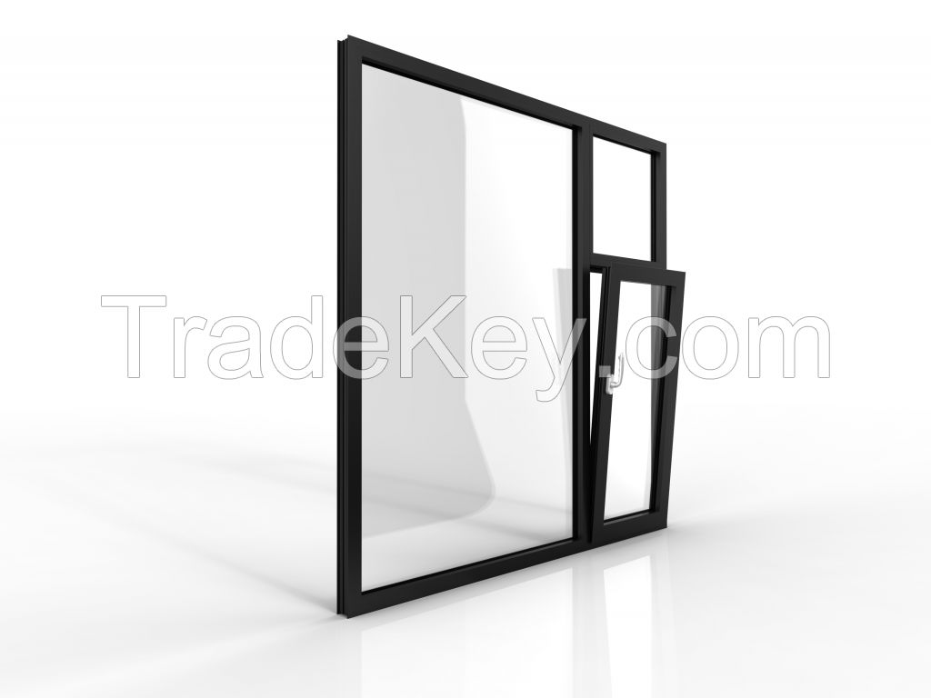 Aluminium thermal break window