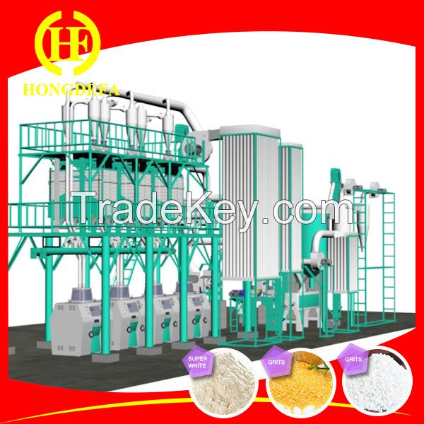 Hot sale in Africa maize milling machines with low prices.