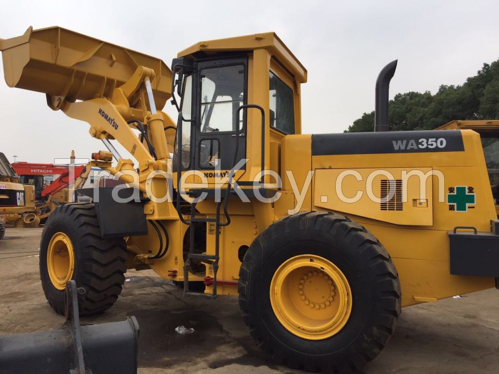 Used Japanese KOMATSU Loader WA350