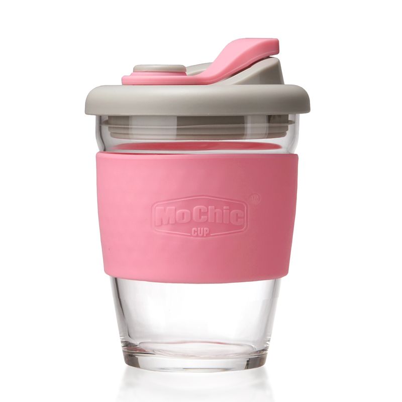 Hot selling promotional 340ml heat resistant glass cup