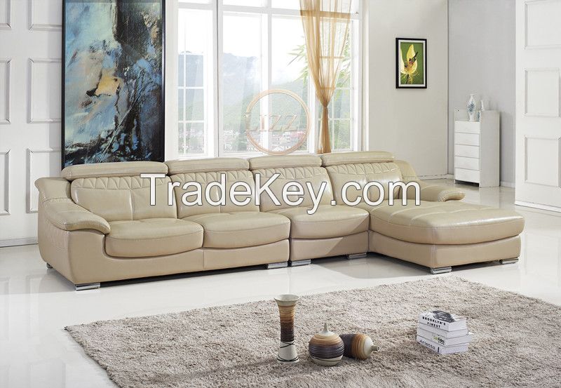 Hottest New Design Modern Leather Sofa Furniture L. P2806