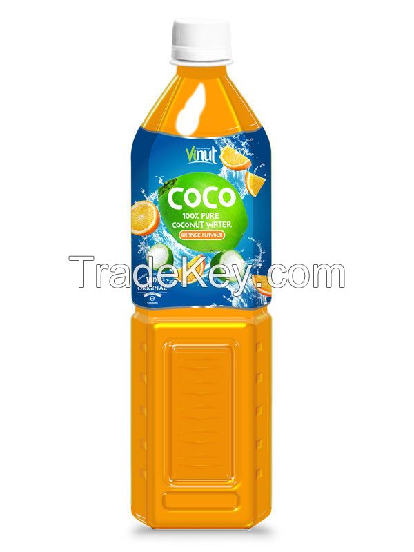 1L Natural Coconut water with Orange flavour