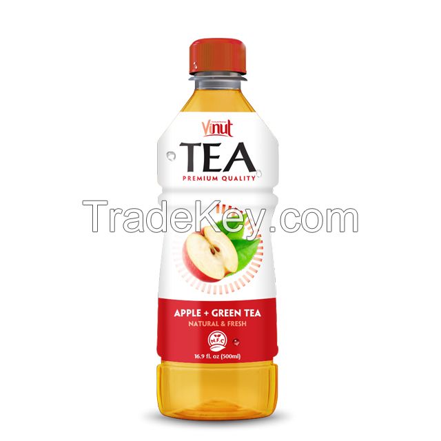 16.9 fl oz Bottled Premium Fresh Green tea with Apple
