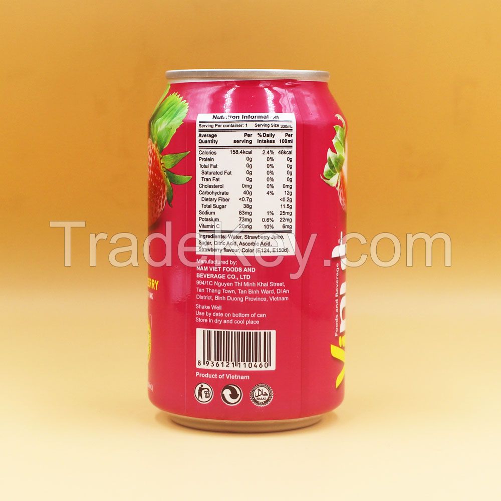 11.1 fl oz VINUT Strawberry Juice Drink