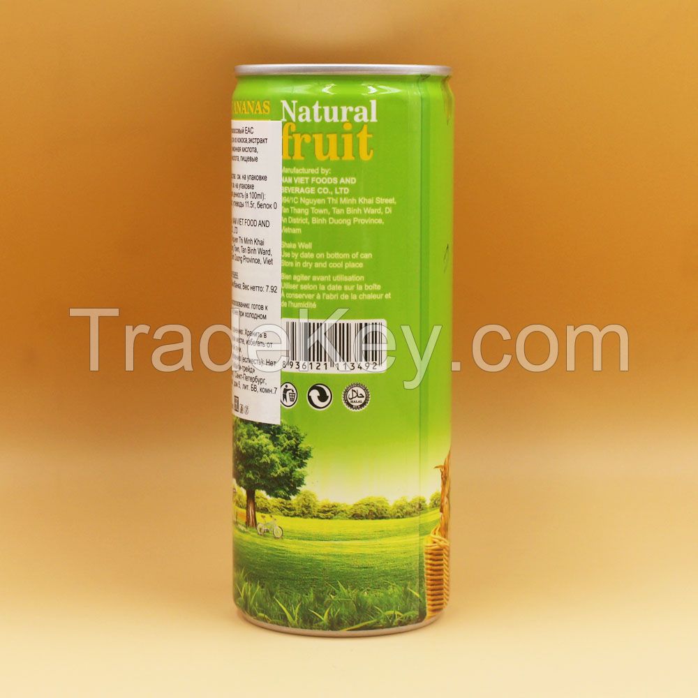 250ml VINUT Pineapple Juice Drink