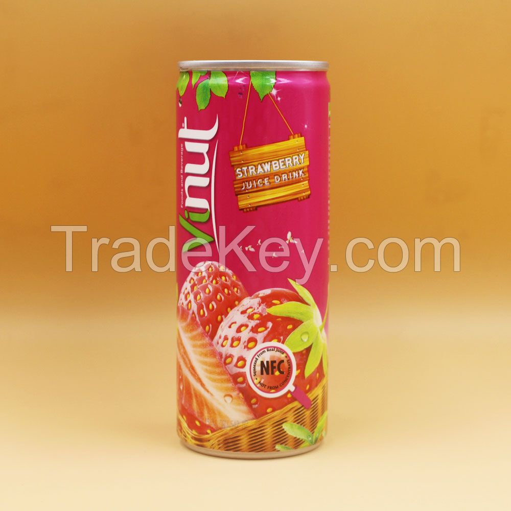 250ml VINUT Strawberry Juice Drink