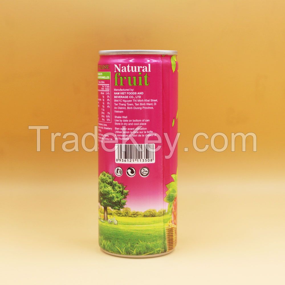 250ml VINUT Strawberry Juice Drink
