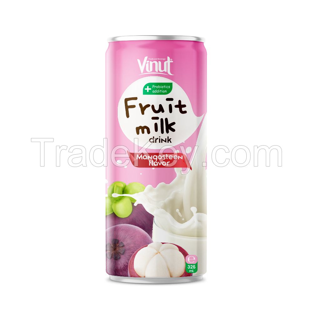 325ml VINUT Fruit Milk Drink Mangosteen Flavor