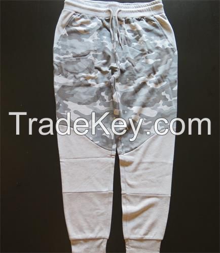 Fashion style patchwork trousers