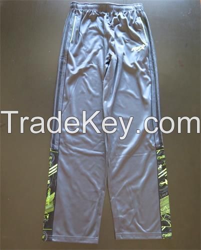 Clinquant velvet sport pants