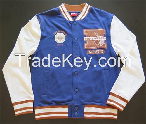 Boyâs baseball uniform coat