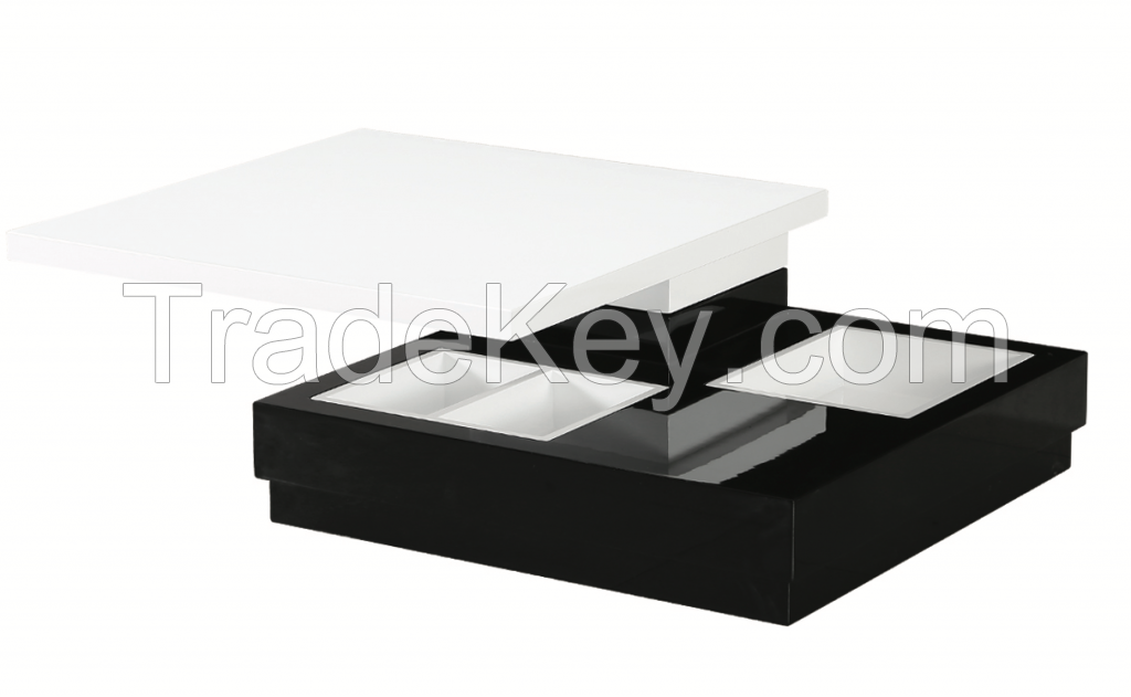 Conceptual Modern Coffee Table with Storage