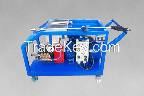  Motor-driven High Pressure Water Scaling Machine/Rust Removal Equipment
