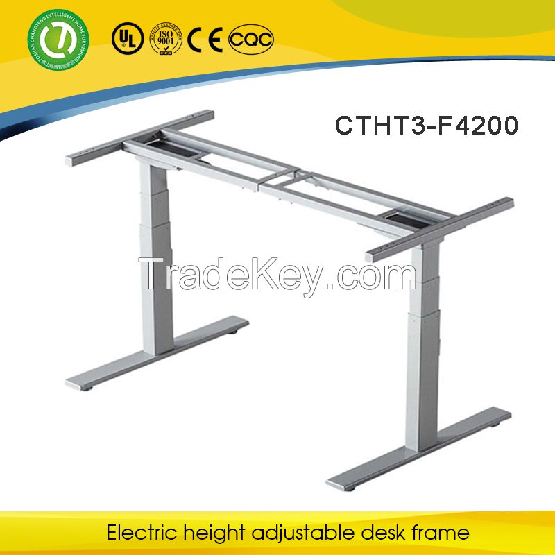 height adjustable working table frame