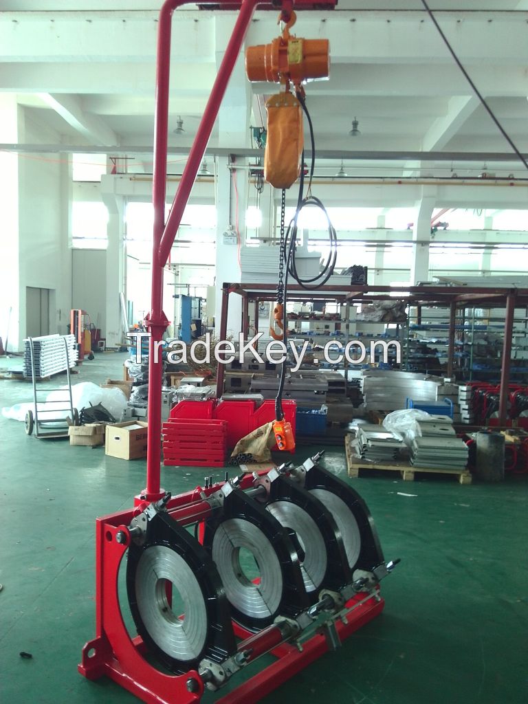 TSD450D hydraulic pe pipe butt welding machine