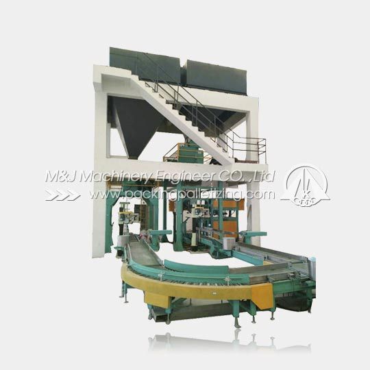 full automatic fertilizer 50kg bag packing machine