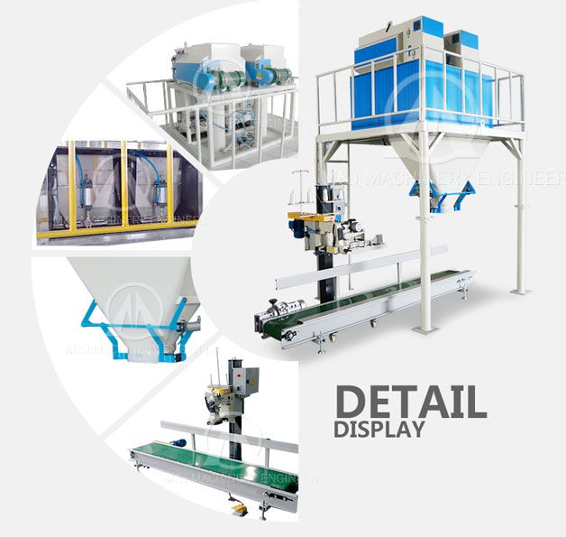 automatic charcoal packing line  packaging machine for charcoal charcoal hardwood bagging machine