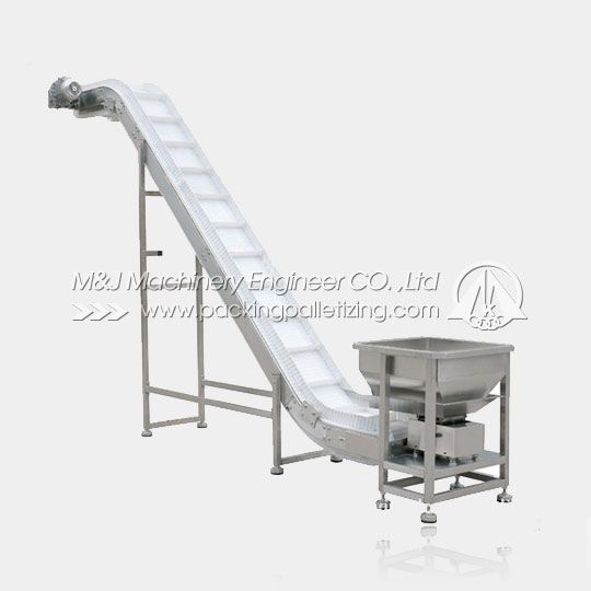 Inclined belt conveyor