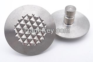 Stainless Steel Tactile Indicator Stud with Diamond Surface with Pin