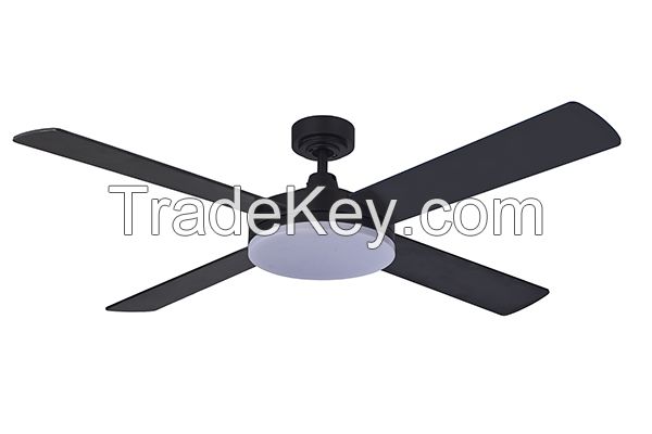 52'' CEILING FAN 4 BLADE WITH LED LIGHT KIT