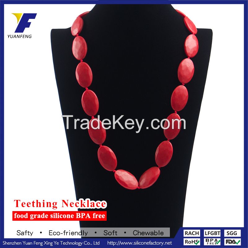 Hot Sale 2016 Silicone Jewelry Fashion Necklaces for Women