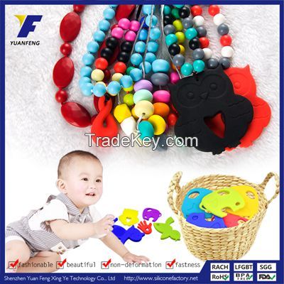 Teething Necklace Bpa Free In Baby Teethers