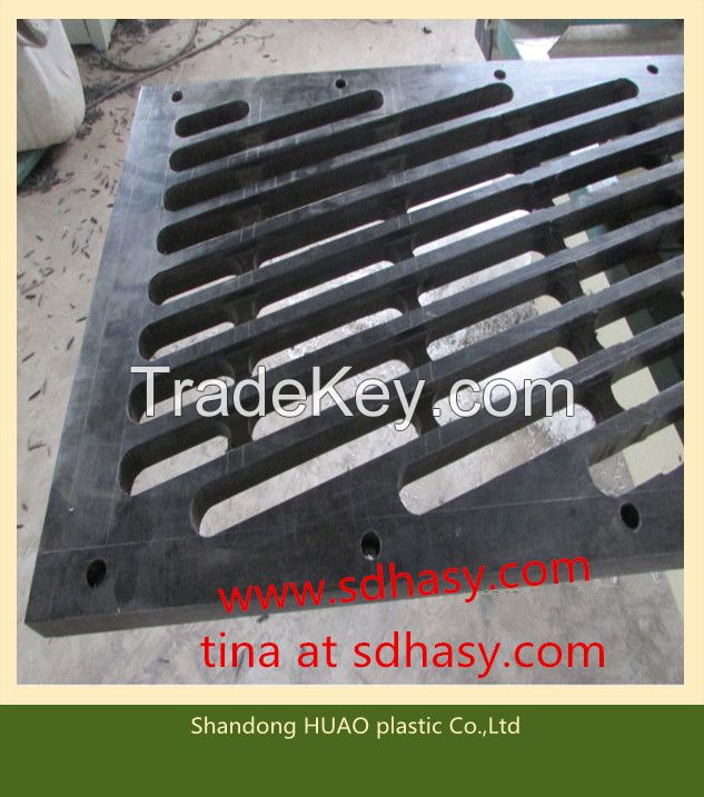 UHMWPE Paper machine plastic suction box cover, scraper blade