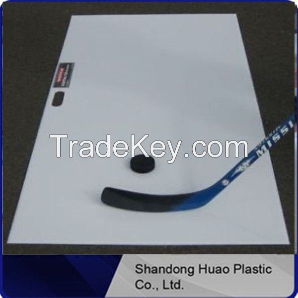 plastic shotting pad /board for sale ,Top selling plastic Sliding Practise Shot Board/UHMWPE plastic Sliding practise shot board