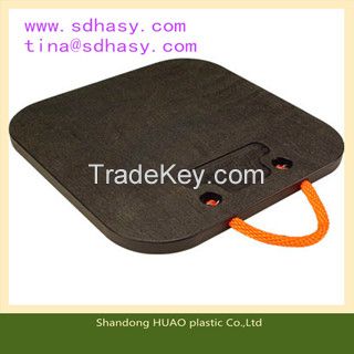 High hardness engineering plastic crane outrigger pad /truck cranes outrigger pad /wholesale plastic pad from China factory