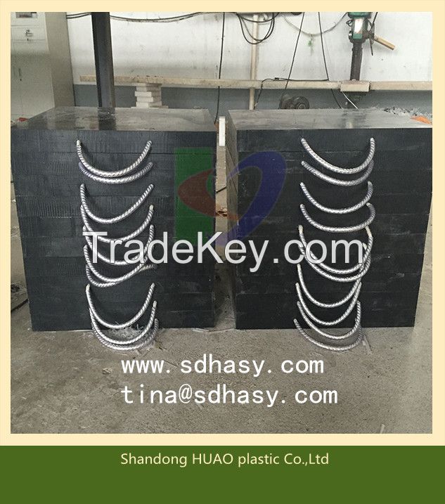 plastic UHMWPE Portable Roadway and Access Mats that not as time decays/plastic ground protection mat from China factory