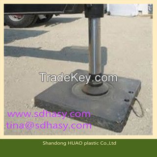 High hardness engineering plastic crane outrigger pad /truck cranes outrigger pad /wholesale plastic pad from China factory