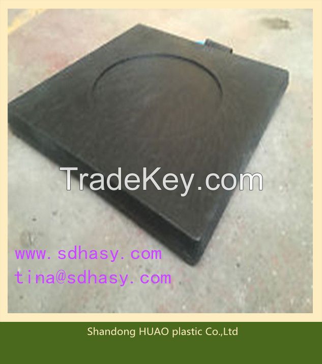 plastic UHMWPE Portable Roadway and Access Mats that not as time decays/plastic ground protection mat from China factory