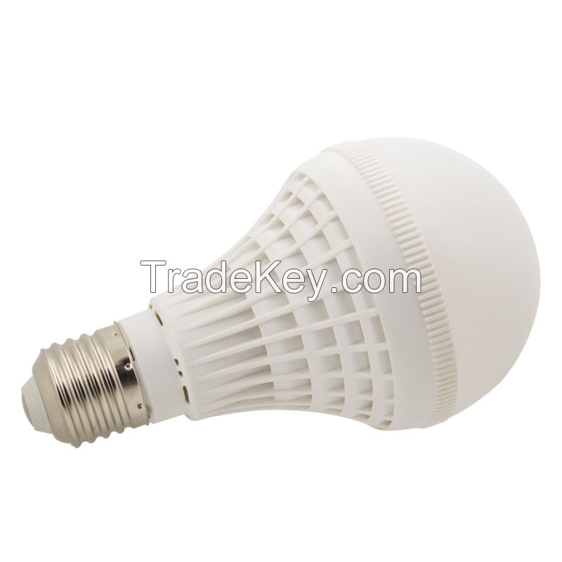 NEW E27 Bulbs Globe actomatic on off sensor lamp 3W white LED higher brightness