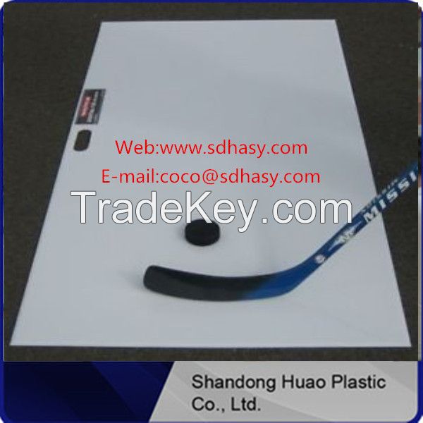 HDPE plastic ice hockey shooting pads