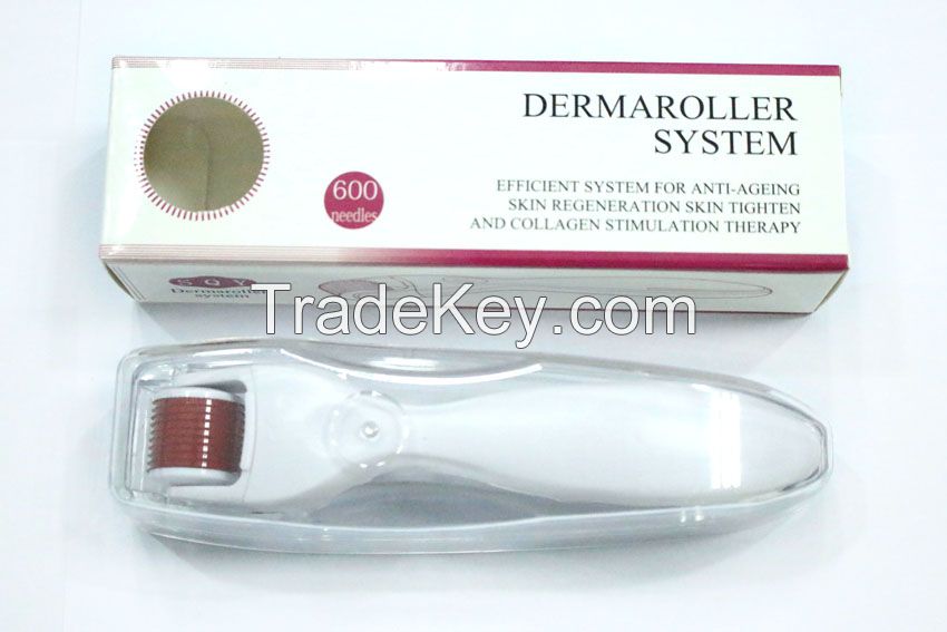 wholesale manufacturer 600needles derma roller with bottom price