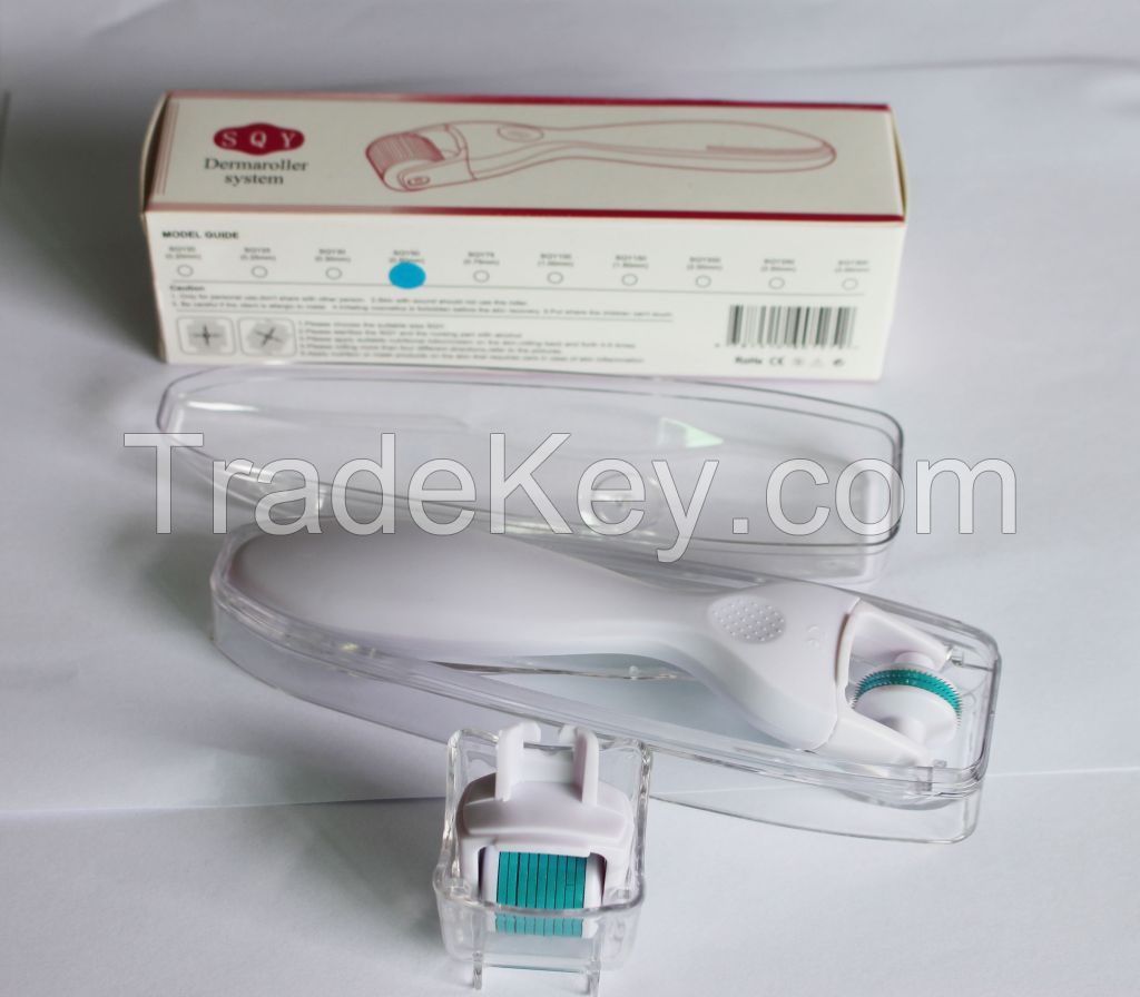 wholesale manufacturer 600needles derma roller with bottom price