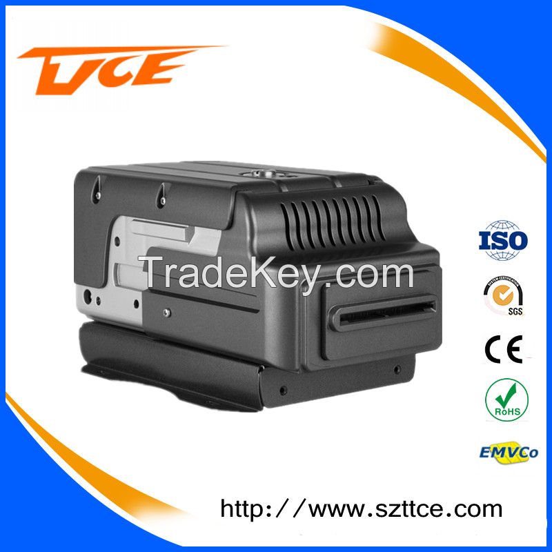 EMV approved Motor smart card reader writer for self-service kiosk