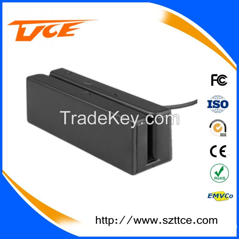 Magnetic stripe card reader magnetic card reader module 4 POS terminal